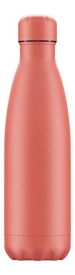 Chilly's Bottles Limited Juomapullo Chilly's Original Pastel All Coral 500 ml* Sisustus, Sesonkituotteet Ja Kodin Tarvikkeet|Tavarat