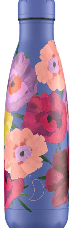 Chilly's Juomapullo Original Floral Maxi Poppy 500 ml* Sisustus, Sesonkituotteet Ja Kodin Tarvikkeet|Tavarat