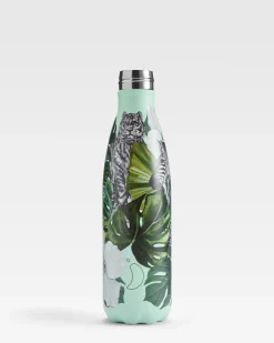 Chilly's Bottles Limited Juomapullo Chilly's Tropical Wild Monstera 500 ml* Uutuustuotteet|Sisustus, Sesonkituotteet Ja Kodin Tarvikkeet