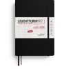 Concess Nordic AB Kalenteri 2025-2026 18kk A5 Weekly Black Leuchtturm1917* Kalenterit|Leuchtturm1917 -Muistikirjat