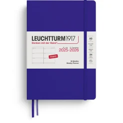 Concess Nordic AB Kalenteri 2025-2026 18kk A5 Weekly Ink Leuchtturm1917* Kalenterit|Leuchtturm1917 -Muistikirjat