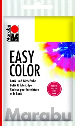 Kangasväri batiikki punainen Marabu EasyColor 25g 038 Ruby red