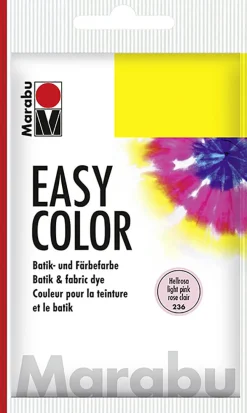 Kangasväri batiikki vaaleanpunainen Marabu EasyColor 25g 236 Light pink