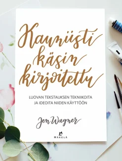 Kustannus-Mäkelä Kauniisti käsin kirjoitettu* Harrastekirjat|Piirustusoppaat Ja Taidekirjat