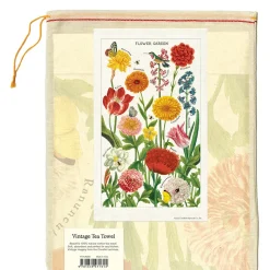 Cavallini Papers & Co., INC. Keittiöpyyhe Flower Garden Cavallini* Sisustus, Sesonkituotteet Ja Kodin Tarvikkeet|Tavarat