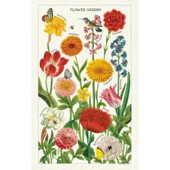 Cavallini Papers & Co., INC. Keittiöpyyhe Flower Garden Cavallini* Sisustus, Sesonkituotteet Ja Kodin Tarvikkeet|Tavarat