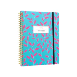 Victoria Paper Products Limited Kierremuistikirja Victorias Journals A5/160s viivallinen, turkoosi-pinkki* Opiskelutarvikkeet