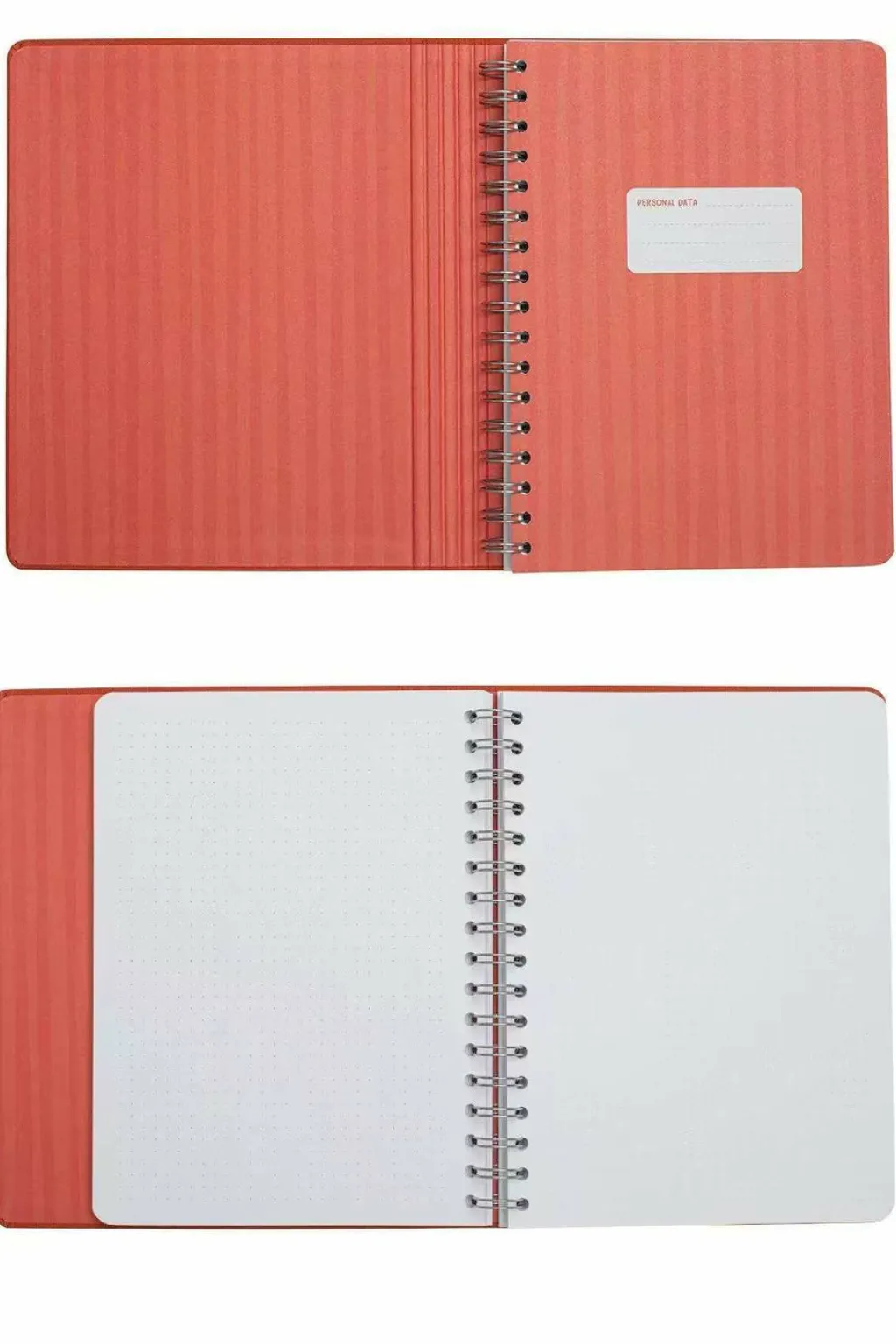 Victoria Paper Products Limited Kierremuistikirja Victorias Journals 16x22cm/192s pistesivut, punainen* Päiväkirjat Ja Ystäväkirjat