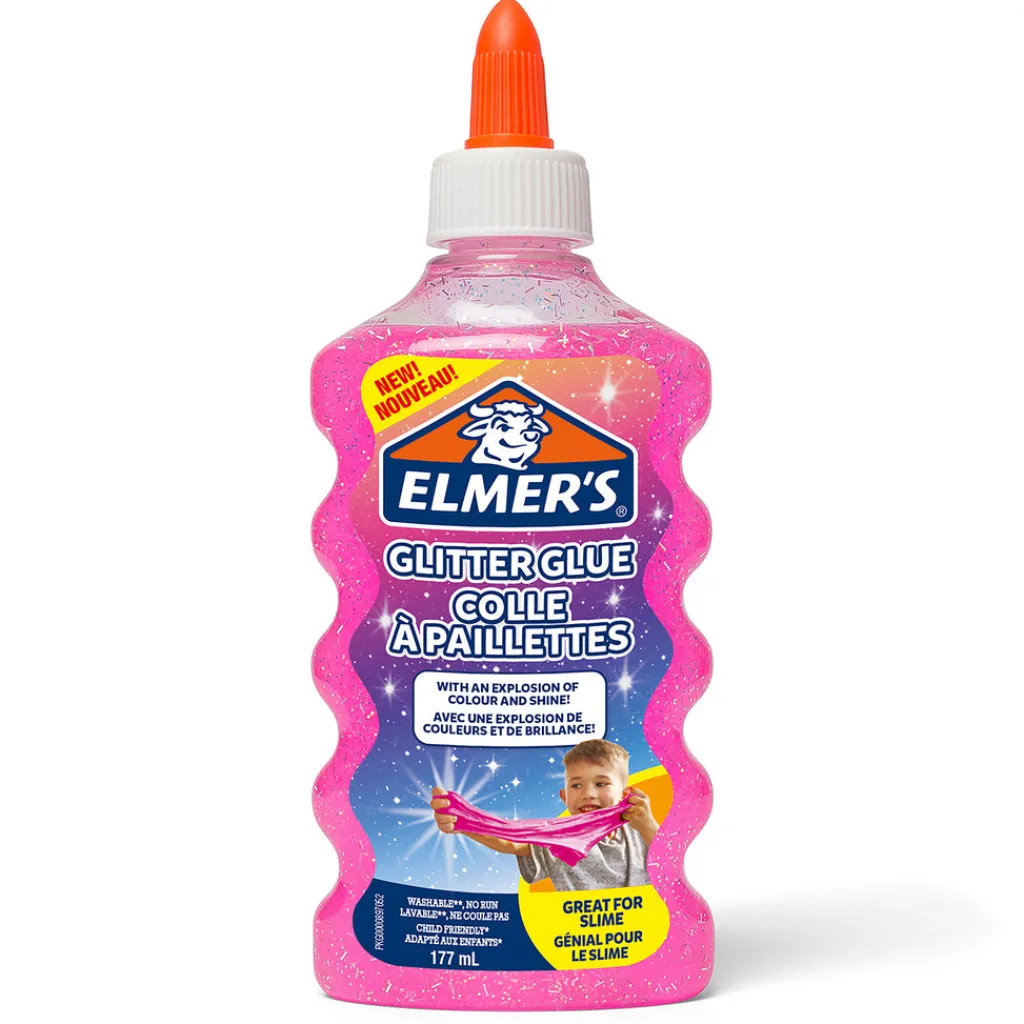 Newell Brands Kimalleliima 177 ml pinkki Elmers* Lasten Askartelu Ja Piirustus