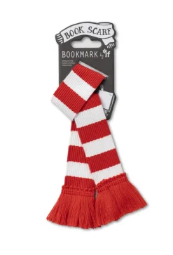 Kirjanmerkki Book Scarf Red & White