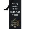 If Kirjanmerkki Literary Grammar police* Lahjatavarat|Kirjan Ystävä -Kirjatuotteet
