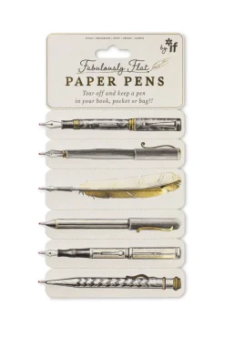 If Kirjanmerkkisetti Fabulously Flat Paper Pens* Kirjoitus- Ja Muistiinpanovälineet|Opiskelutarvikkeet