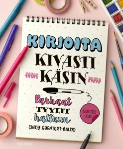 Kirjapaja Kirjoita kivasti käsin* Harrastekirjat|Piirustusoppaat Ja Taidekirjat