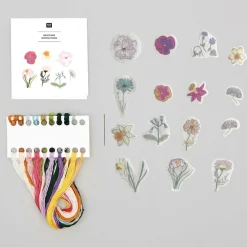 Kirjontasetti Kevätkukat Rico Design