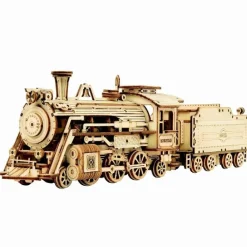 Robotime/ Lahjamaa Koottava puinen pienoismalli Prime Steam Express* Lelut|Pelit Ja Lelut