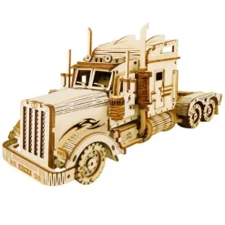 Robotime/ Lahjamaa Koottava puinen pienoismalli Heavy Truck* Lelut|Pelit Ja Lelut