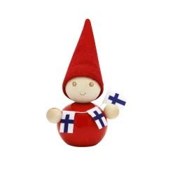 Aarikka Koriste Tonttu Suomen lippu* Lahjatavarat|Tavarat
