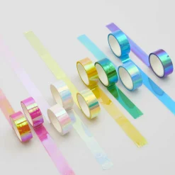 RICO Design Koristeteippi 10 kpl Rainbow hohto* Kortit Ja Paketointi|Kortit Ja Paketointi