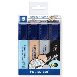 Staedtler Korostuskynä 4 kpl textsurfer vintage* Kirjoitus- Ja Muistiinpanovälineet|Opiskelutarvikkeet