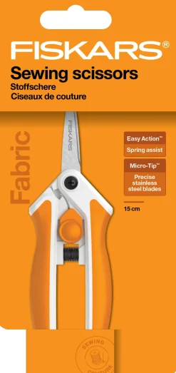 Fiskars Käsityösakset jousella 15 cm* Askartelu|Vaatehuolto