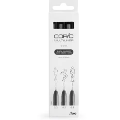 Kuitukärkikynä Copic Multiliner 3kpl, medium