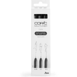 Too Group Kuitukärkikynä Copic Multiliner 3kpl, fine* Copic Huopakynät