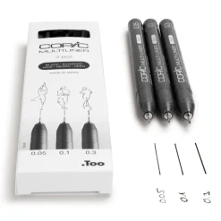 Too Group Kuitukärkikynä Copic Multiliner 3kpl, fine* Copic Huopakynät