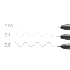 Too Group Kuitukärkikynä Copic Multiliner 3kpl, fine* Copic Huopakynät