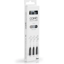 Too Group Kuitukärkikynä Copic Multiliner 3kpl, värilliset 0,5* Copic Huopakynät