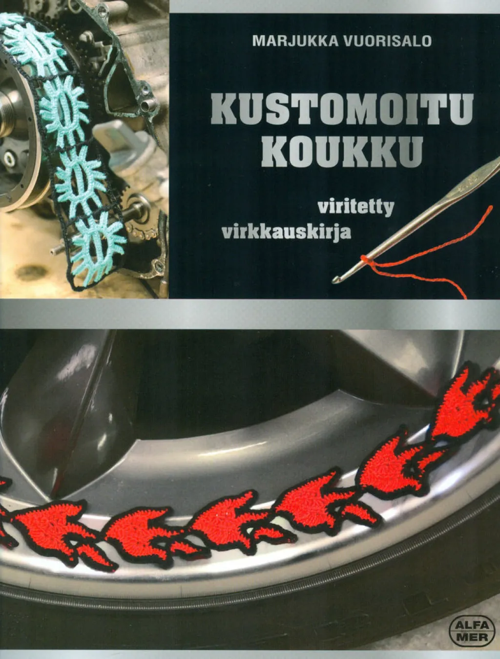 Alfamer Kustomoitu koukku* Virkkauskirjat|Virkkauskirjat