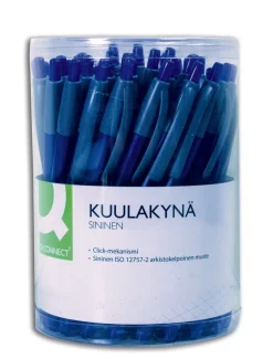 Connect Kuulakynä 50 kpl sininen muste* Kirjoitus- Ja Muistiinpanovälineet|Opiskelutarvikkeet