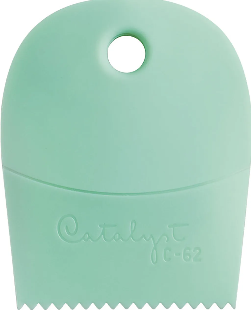 Suomalainen.com Kuviointikampa No 62 mintunvihreä Princeton Contour* Siveltimet|Akryylimaalaus