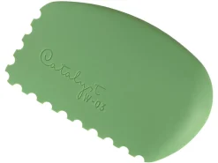Suomalainen.com Kuviointikampa No 3 vihreä Princeton Wedge* Siveltimet|Akryylimaalaus