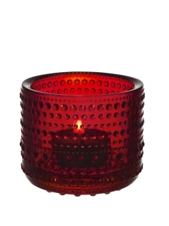 Fiskars Finland Oy Ab Kynttilälyhty Kastehelmi karpalo 64 mm Iittala* Lahjatavarat|Tavarat