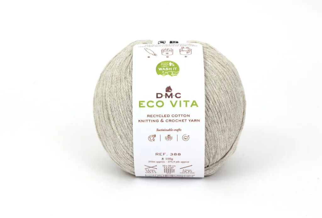 DMC Lanka Eco Vita pellava 3mm 100g* Askartelu