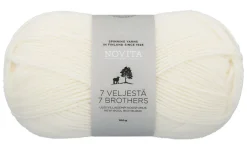Novita Oy Lanka Novita 7 Veljestä 100 g 011 valkoinen* Askartelu|Novita Langat Ja Käsityötarvikkeet