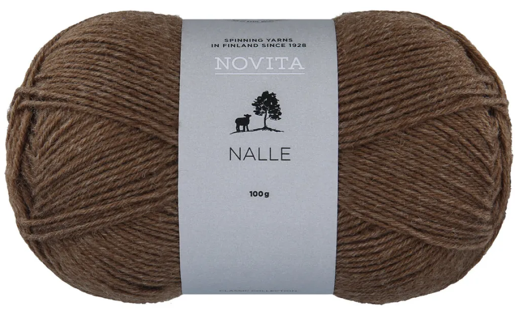 Novita Oy Lanka Novita Nalle 100g 068 metsäsieni* Askartelu|Novita Langat Ja Käsityötarvikkeet