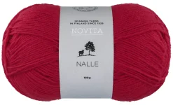 Novita Oy Lanka Novita Nalle 100g 523 puolukka* Askartelu|Novita Langat Ja Käsityötarvikkeet
