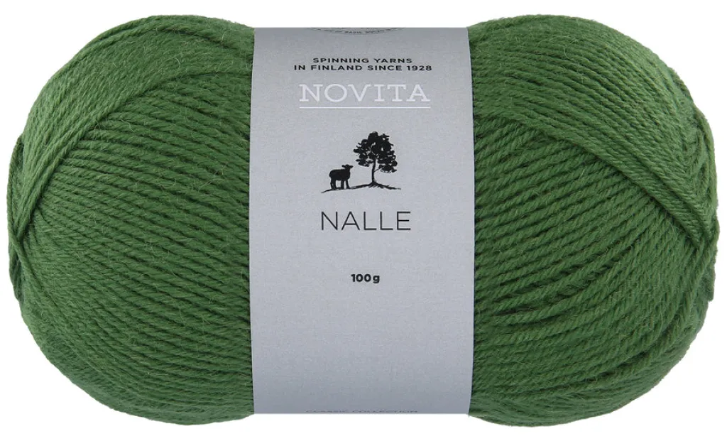 Novita Oy Lanka Novita Nalle 100g 347 saniainen* Askartelu|Novita Langat Ja Käsityötarvikkeet