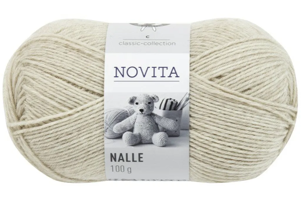 Novita Lanka Nalle 100g Pellava 061* Novita Langat Ja Käsityötarvikkeet|Neulominen Ja Virkkaus