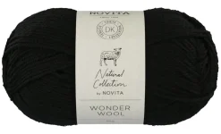 Novita Oy Lanka Novita Wonder Wool 50g 099 noki* Askartelu|Novita Langat Ja Käsityötarvikkeet