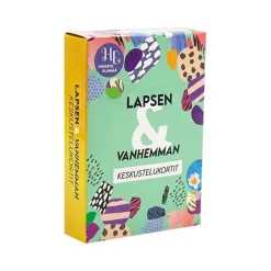 Lapsen ja vanhemman keskustelukortit Hidasta Elämää