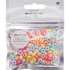 Suomalainen.com Lasihelmet 8 x 5,5 mm pastelliliitu Rico Design* Muut Askartelutarvikkeet