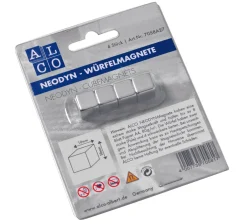 Suomalainen.com Lasitaulumagneetti hopea 10x10x10mm/4 erittäin vahva* Muut Toimiston Pientarvikkeet