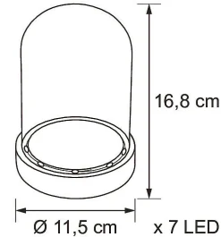 LED-kupu Airam Lumini
