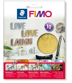 Staedtler Lehtimetalli 10 arkkia kullanvärinen Fimo* Askartelu