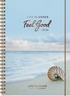 Burde Life Planner Feel good 2025-2026 (lukuvuosikalenteri)* Kalenterit|Opiskelutarvikkeet
