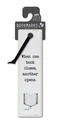 THAT COMPANY CALLED IF Literary Bookmarks - Another Opens* Kirjan Ystävä -Kirjatuotteet
