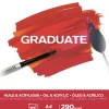 Öljy- ja Akryylilehtiö A4/20 arkkia 290g Canson Graduate
