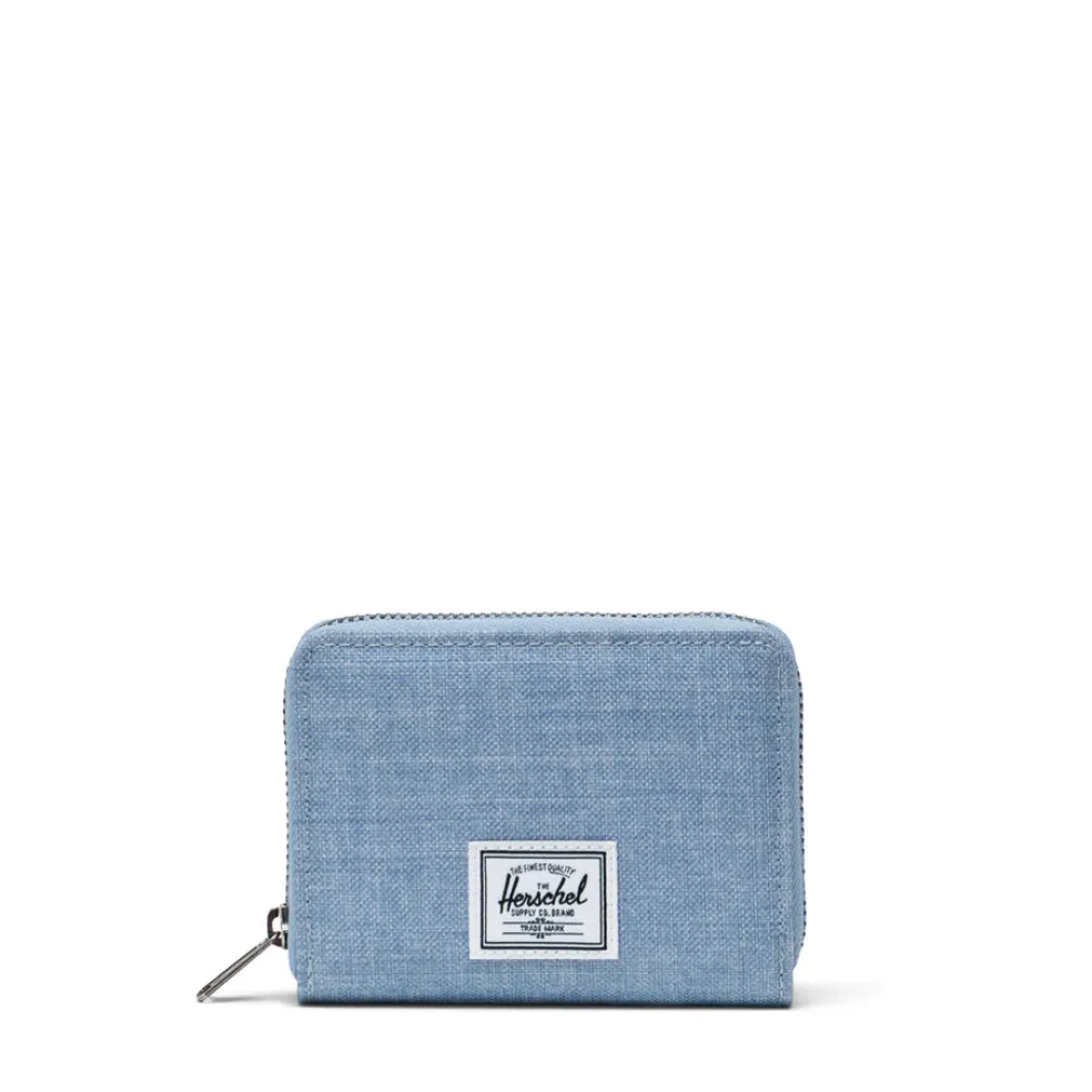 Lompakko Tyler Ashley Blue Crosshatch Herschel